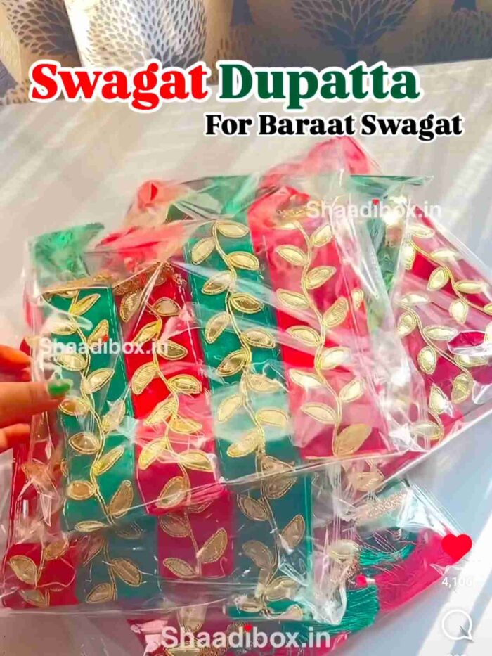 Barat Swagat Dupatta